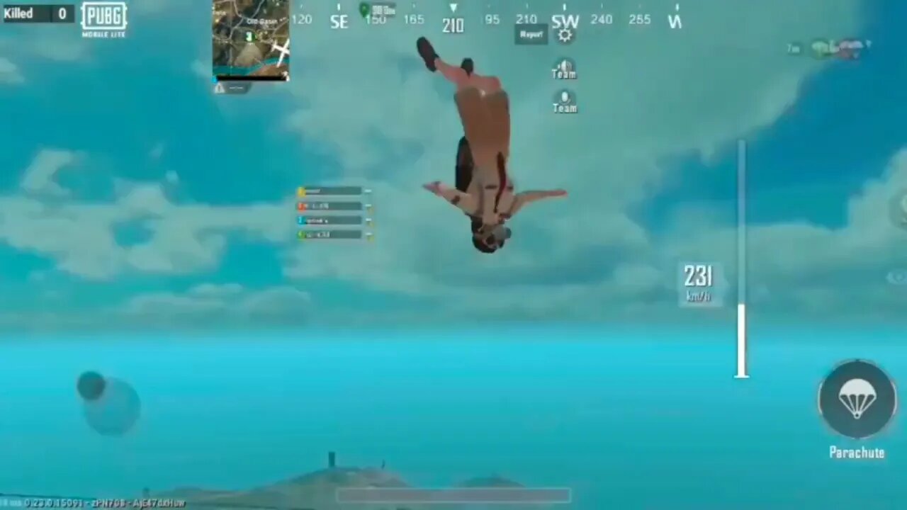 Practice Jump+Drop Button...😋😋😋 Pubg lite...