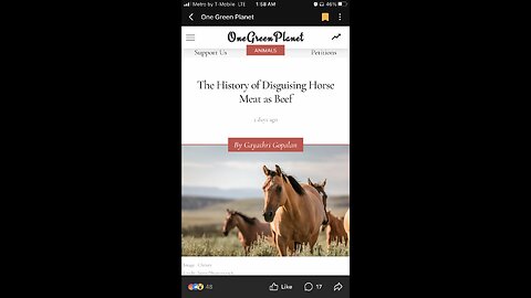 (HORSE DNA FOUND IN BEEF PRODUCTS) Ye Shall Eat Their Defiled Bread Among The Gentiles