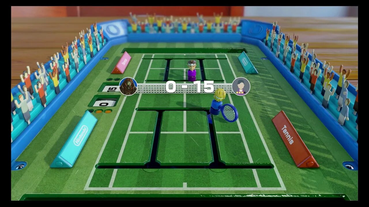 Clubhouse Games: 51 Worldwide Classics (Switch) - Game #36: Toy Tennis