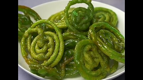 try this green mango jalebi and Impress everyone