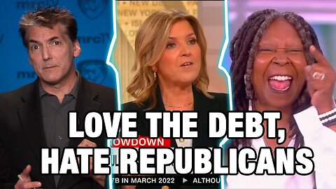 Leftist Media: Don’t Worry About High U.S. Debt – Worry About GOP Instead! |Wacky MOLE