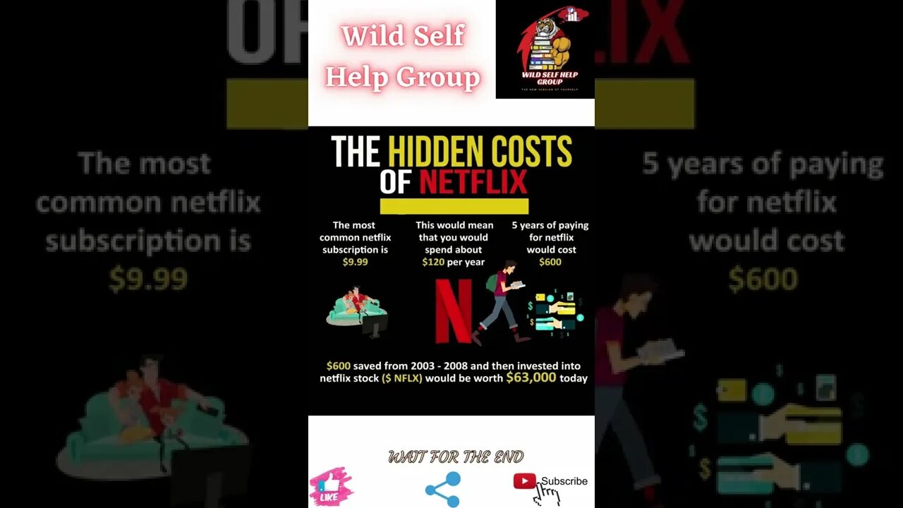 🔥The hidden cost of Netflix🔥#shorts🔥#wildselfhelpgroup🔥9 April 2022🔥