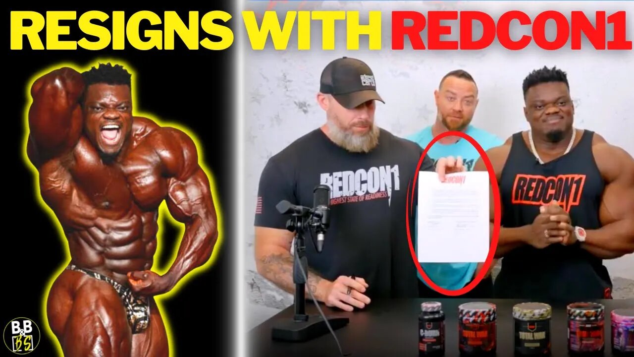 Blessing Awodibu RESIGNS With Redcon1 After They FIRED Him?