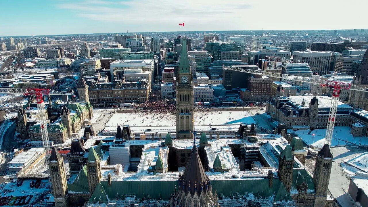 Canada's 'Freedom Convoy' | Millions Protest Against Vaccine Mandates In Ottawa