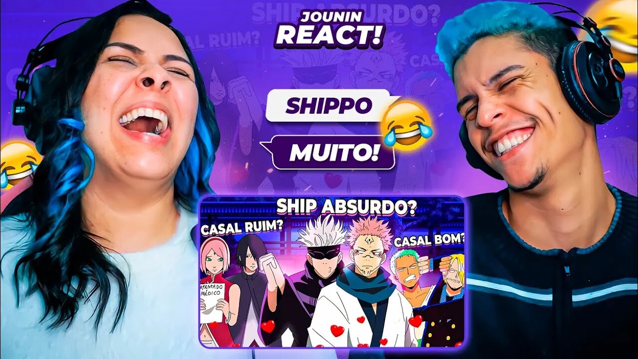 TIPOS DE CASAIS DE ANIME (ANIMAÇÃO PARÓDIA) | [React em Casal] 🔥
