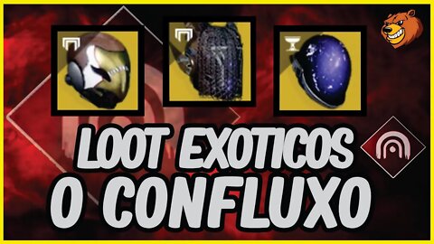 DESTINY 2 │ OS LOOTS EXOTICOS ARCANO,TITÃ E CAÇADOR O CONFLUXO NESSO