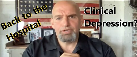 Senator John Fetterman Checks into Walter Reed for Clinical Depression