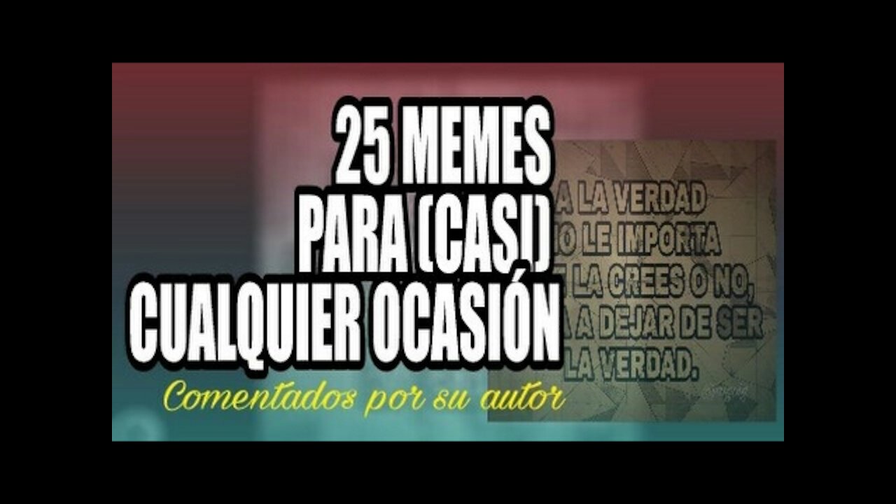 TOP 25 MEMES PARA REFLEXIONAR