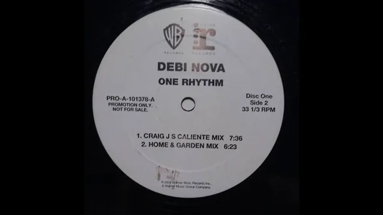 DEBI NOVA One Rhythm 12'' HOME & GARDEN Mix (2004)