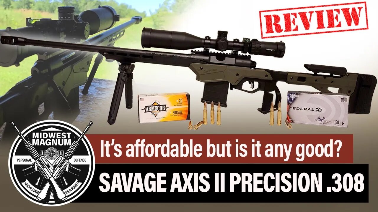 Savage Axis II Precision Review - Is it a good Long Range Rifle?