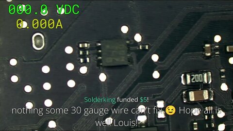 Macbook logic board repair livestream with Louis Rossmann
