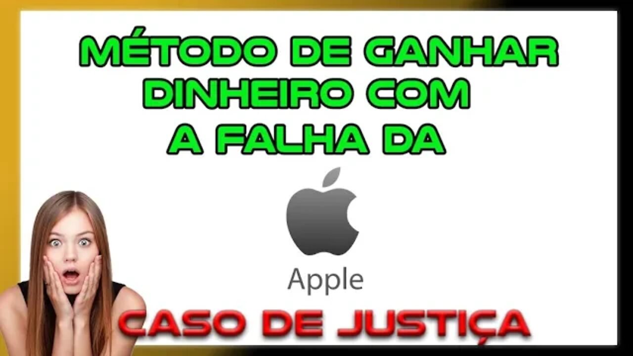 APPLE E AMERICANAS SÃO ALVOS DA JUSTIÇA