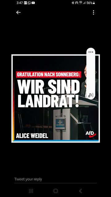 AFD party gets a big win! keep it up, people!! It's only the beginning!