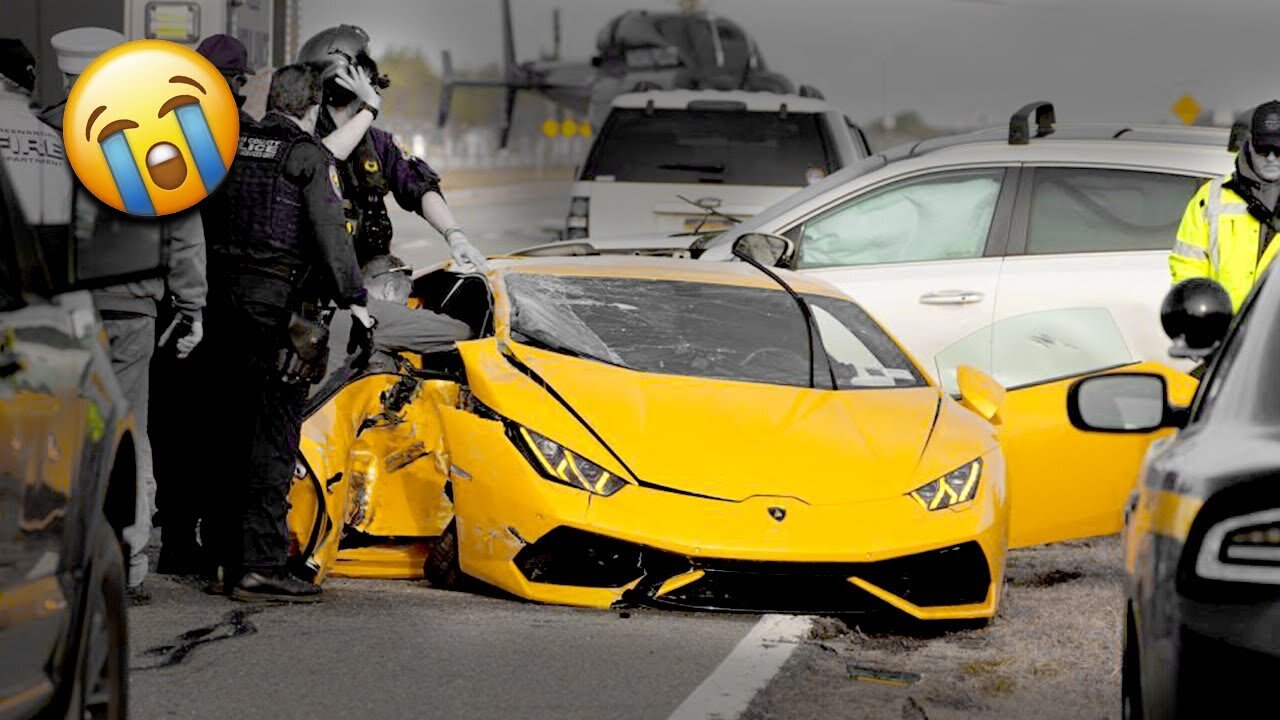 EXPENSIVE LUXURY CAR CRASH COMPILATION