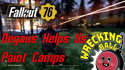 The Lasers Of Fallout 76 Target Paint The Camps Of Fallout 76 For Rocket Devastation