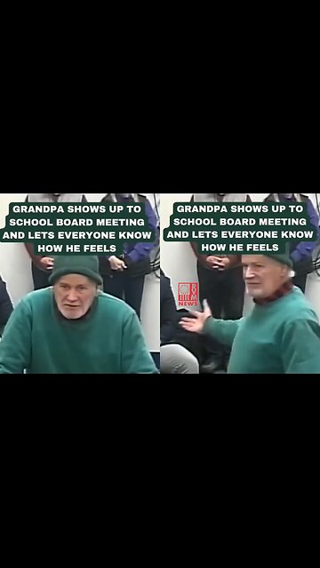 Based Grandpa Tells School Board Exactly What He Thinks & They're Not Happy