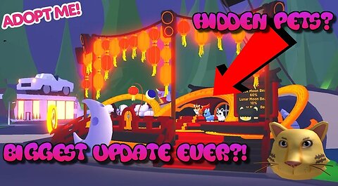 Biggest Update Ever?! Coming To Adopt Me! Lunar Update!
