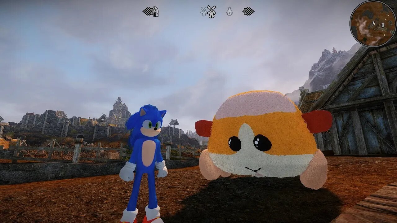 Skyrim SE Mods PC - Sonic the Hedgehog