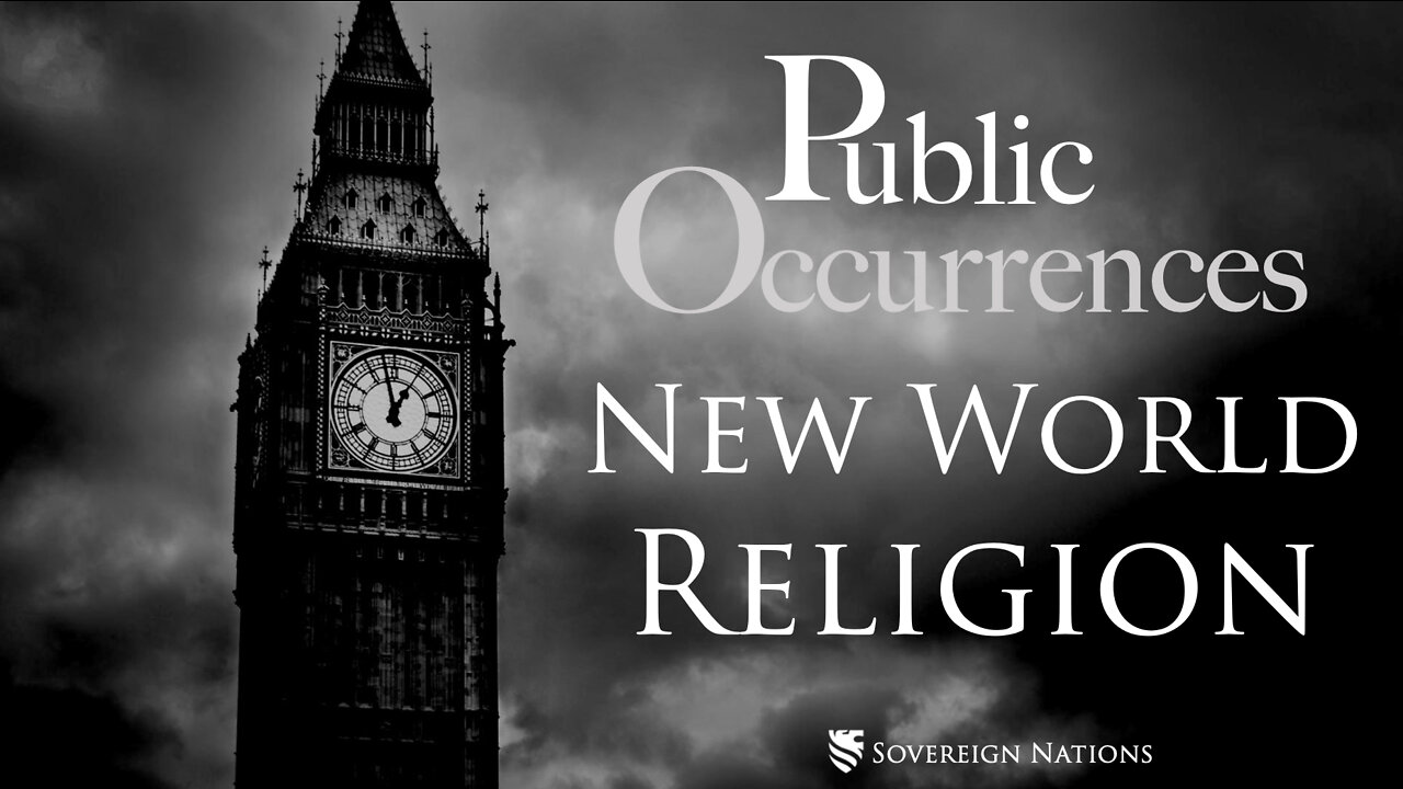 New World Religion | Public Occurrences, Ep. 63