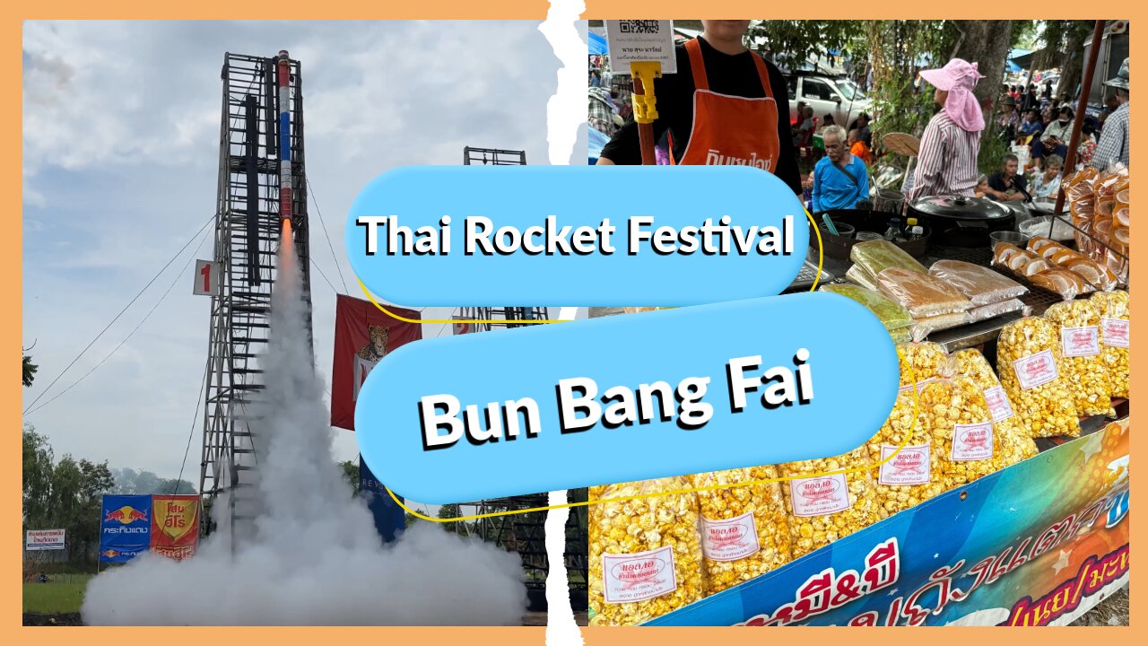 Thai Rocket Festival - Bun Bang Fai Phanom Prai - Roi Et Thailand 2024