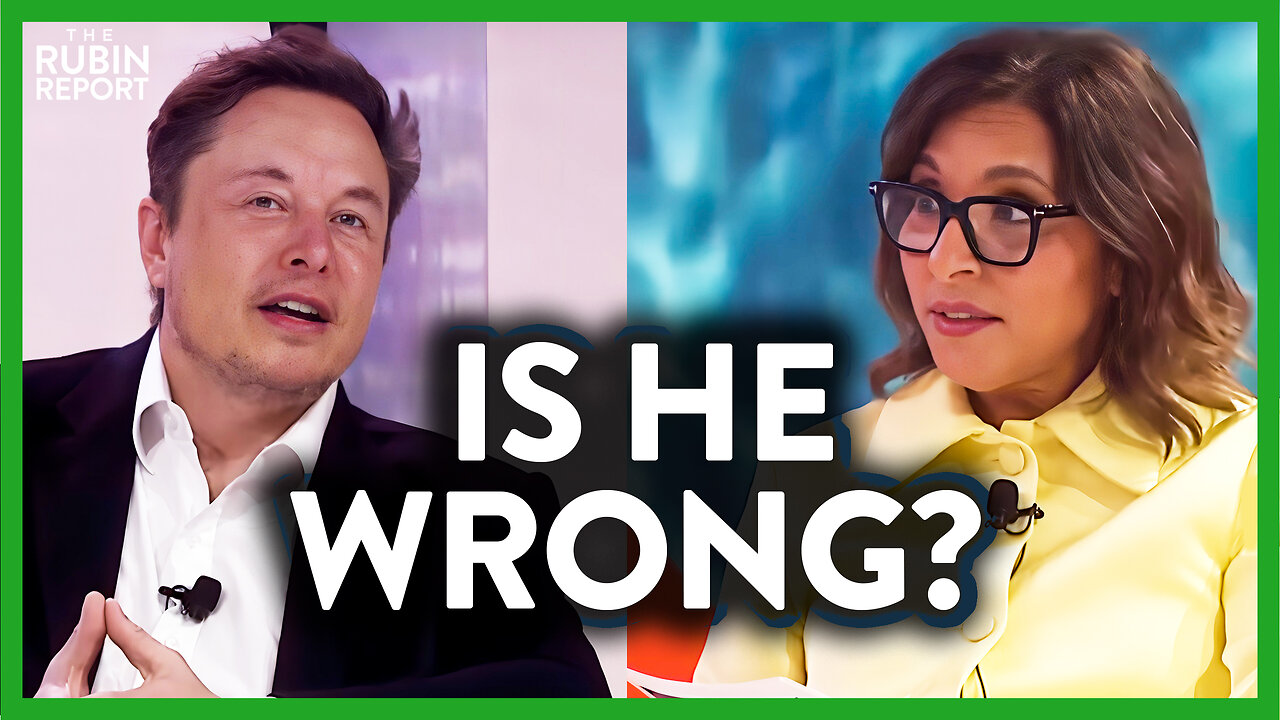 Watch Host's Reaction as Elon Musk Exposes This Group's Real Motivations | ROUNDTABLE | Rubin Report