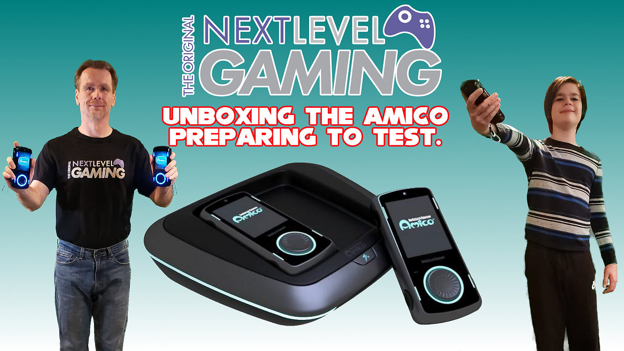 NLG Family Gaming Spotlight: Seth & Mike unbox their pilot Intellivision Amico Console for testing!