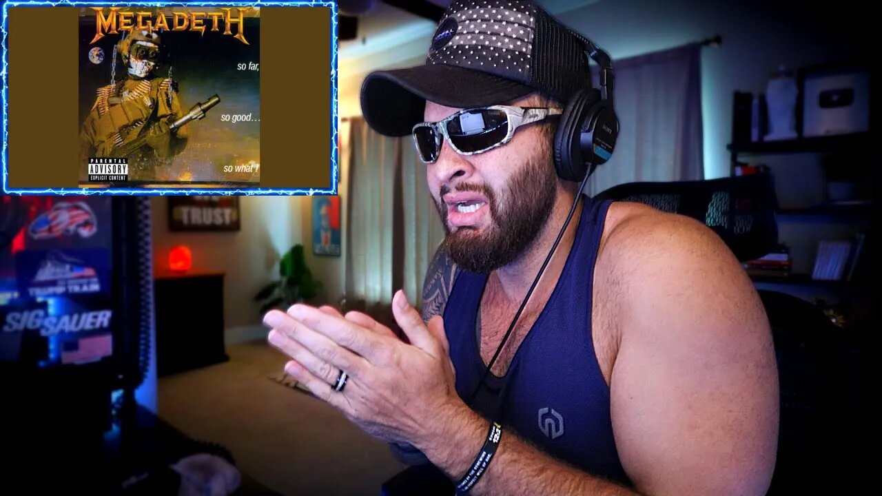 Megadeth - In My Darkest Hour - REACTION