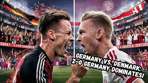 Intense Clash: Germany Conquers Denmark!