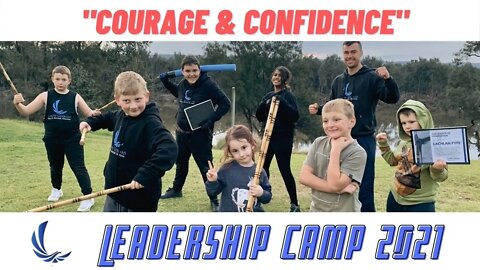 LEADERSHIP CAMP 2021, Promo video. Highlight of Children's Leadership Program - courage + confidence