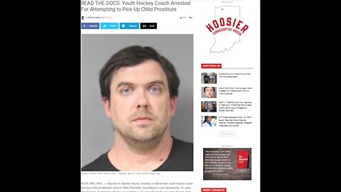 Local Youth Hockey Coach Arrested For Child Prostitution