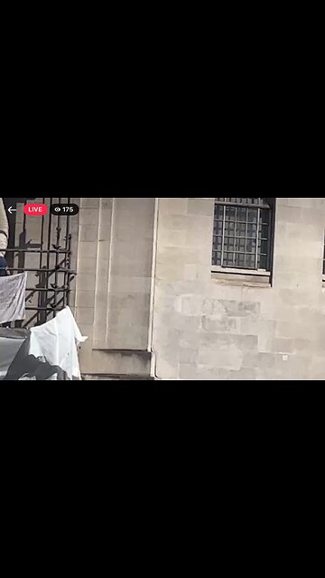 London BBC : live now: Spiderman destroying pedo statue20/05/2023: Alan Kerr fb channel