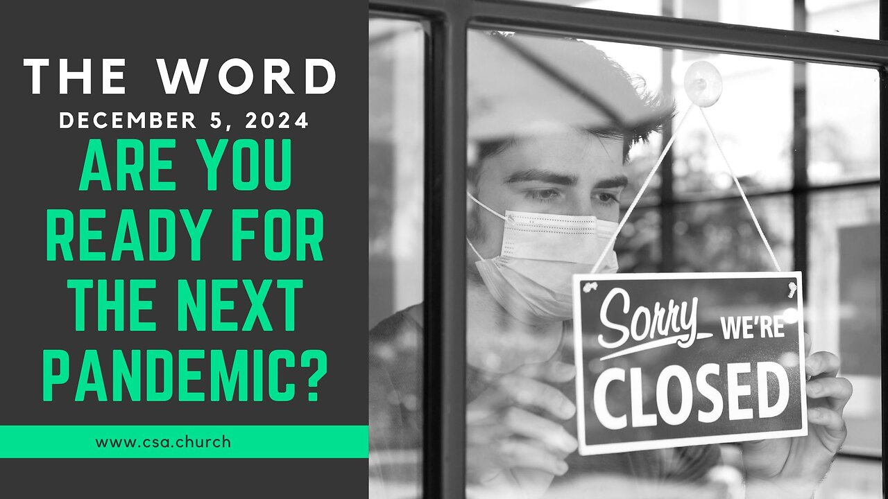 The Word: December 5, 2024