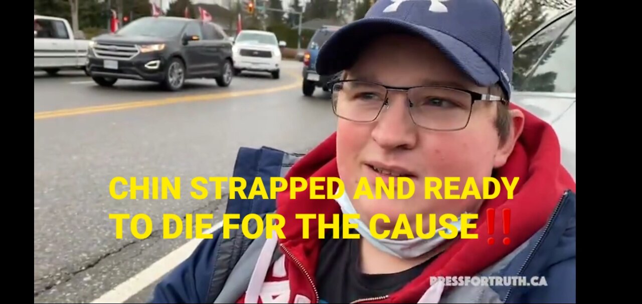 FREEDOM CONVOY COUNTER PROTESTORS TURN RADICAL AND SUICIDAL