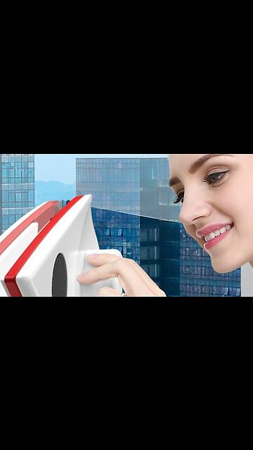 Double Sided Magnetic Brush for Washing Windows Glass