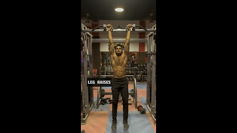 Leg raises exercise tutorial