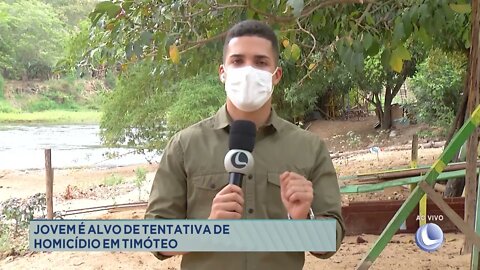Jovem é alvo de tentativa de homicídio em Timóteo