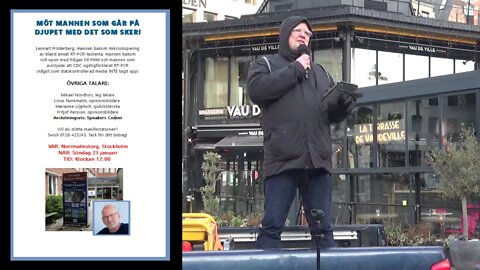 Norrmalmstorg - 23 jan 2022 - Den Insiktsfulla stockholmaren