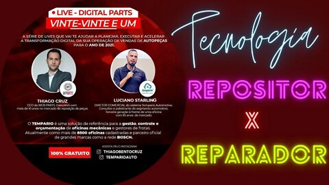 Tecnologia atuando a favor - Mercado Repositor x Mercado Reparador