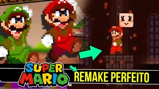 NOVO REMAKE do SUPER MARIO !? | Mario Plumber Journey #shorts