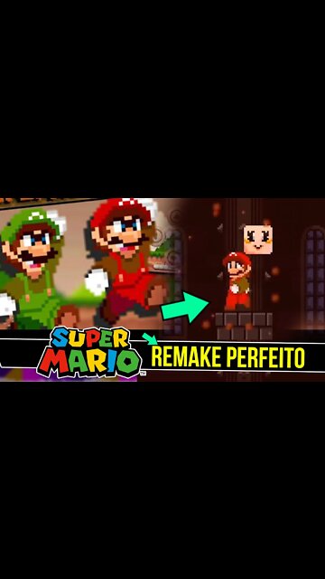 NOVO REMAKE do SUPER MARIO !? | Mario Plumber Journey #shorts