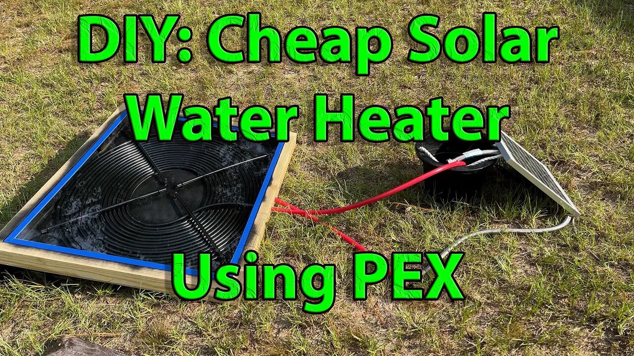 DIY Cheap Solar Water Heater