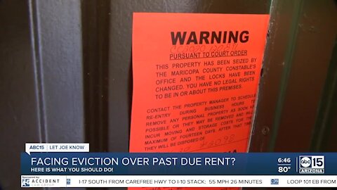 Facing eviction over past due rent? What you should do