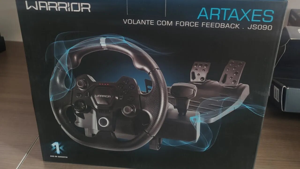 Testando o Warrior Artaxes JS090 no F1 2019 e no Project CARS