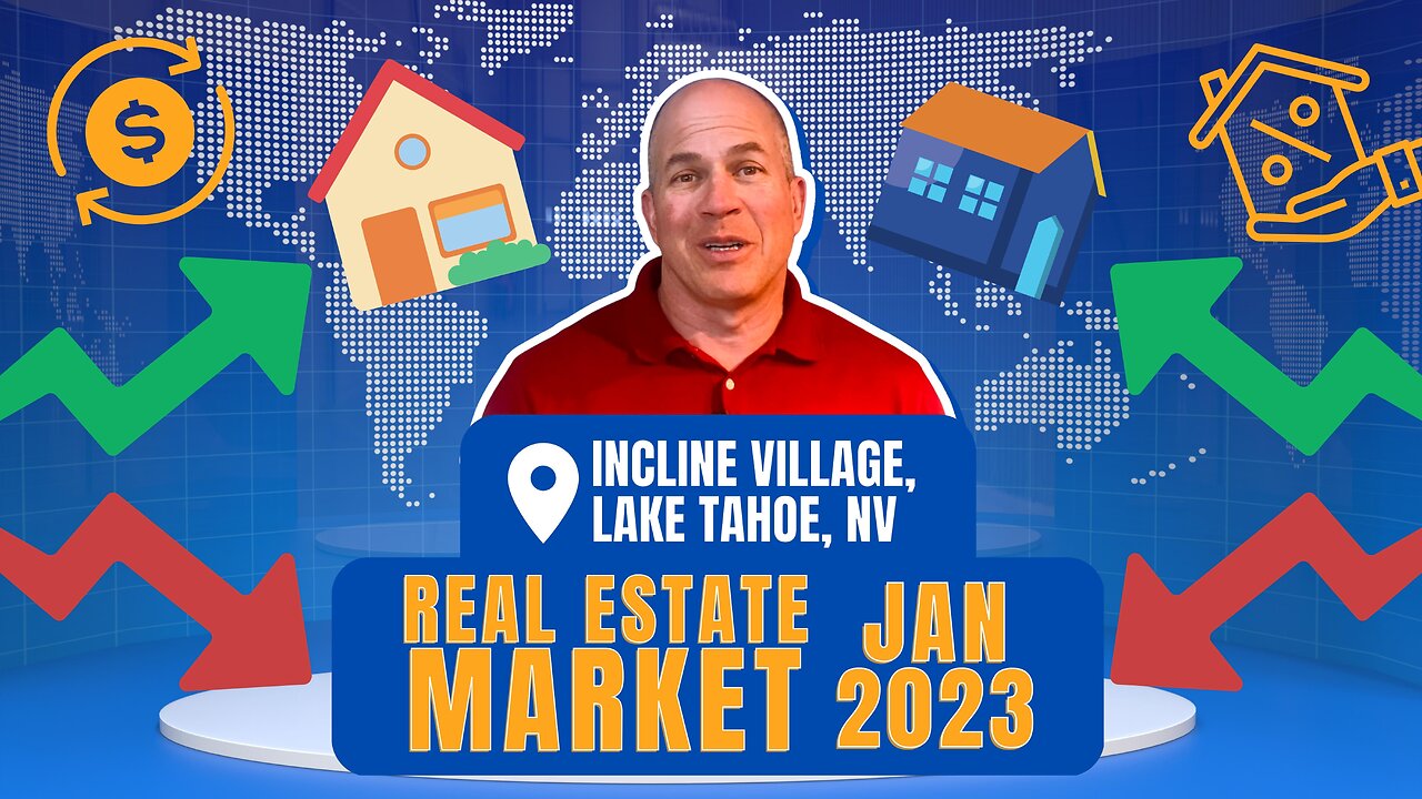 JANUARY 2023: Real Estate Market Update in Incline Village Lake Tahoe Nevada 📰🏠