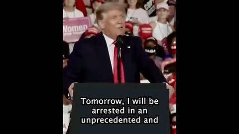 Trump arrest (parody)