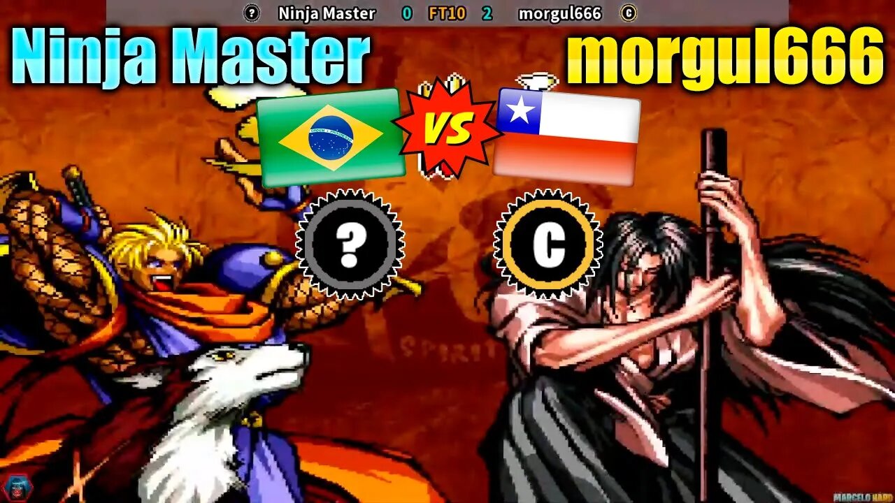 Samurai Shodown III (Ninja Master Vs. morgul666) [Brazil Vs. Chile]