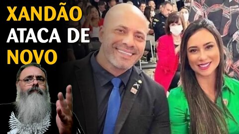 ALEXANDRE DE MORAES bloqueia conta da ADVOGADA e MULHER de DANIEL SILVEIRA