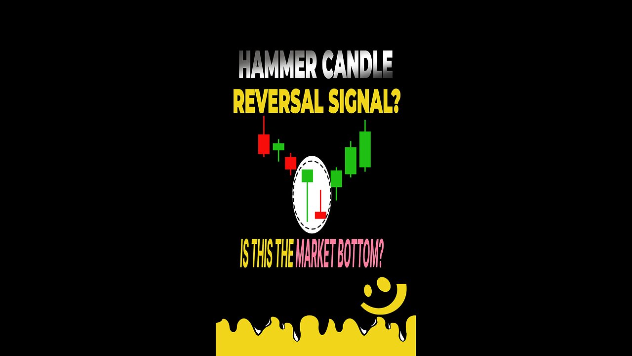 Hammer Candle Pattern: Is This the End of the Price Drop?