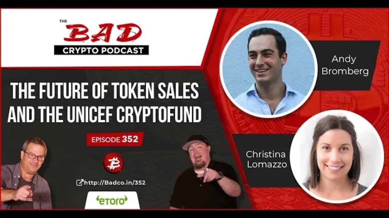 The Future of Token Sales and the UNICEF Cryptofund