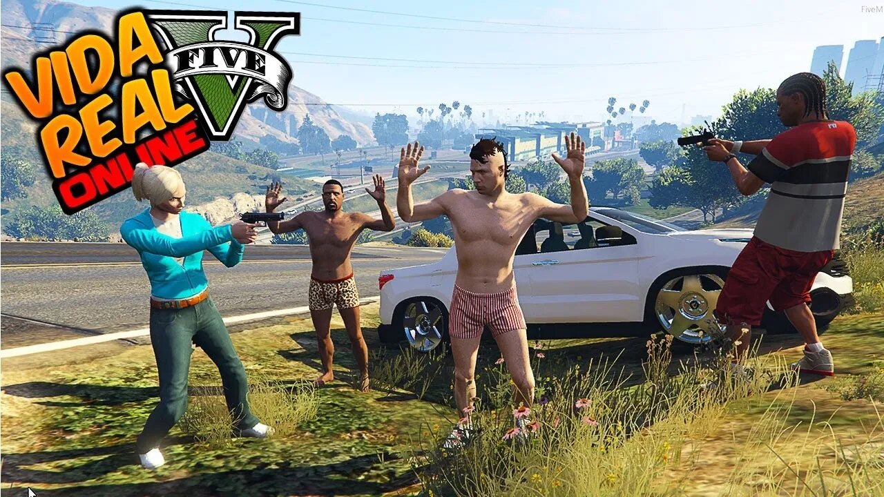 GTA RP AO VIVO - CONHECENDO A NOVA CIDADE